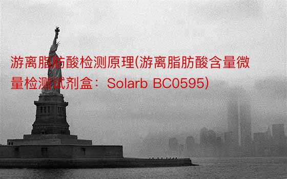 游离脂肪酸检测原理(游离脂肪酸含量微量检测试剂盒：Solarb BC0595)